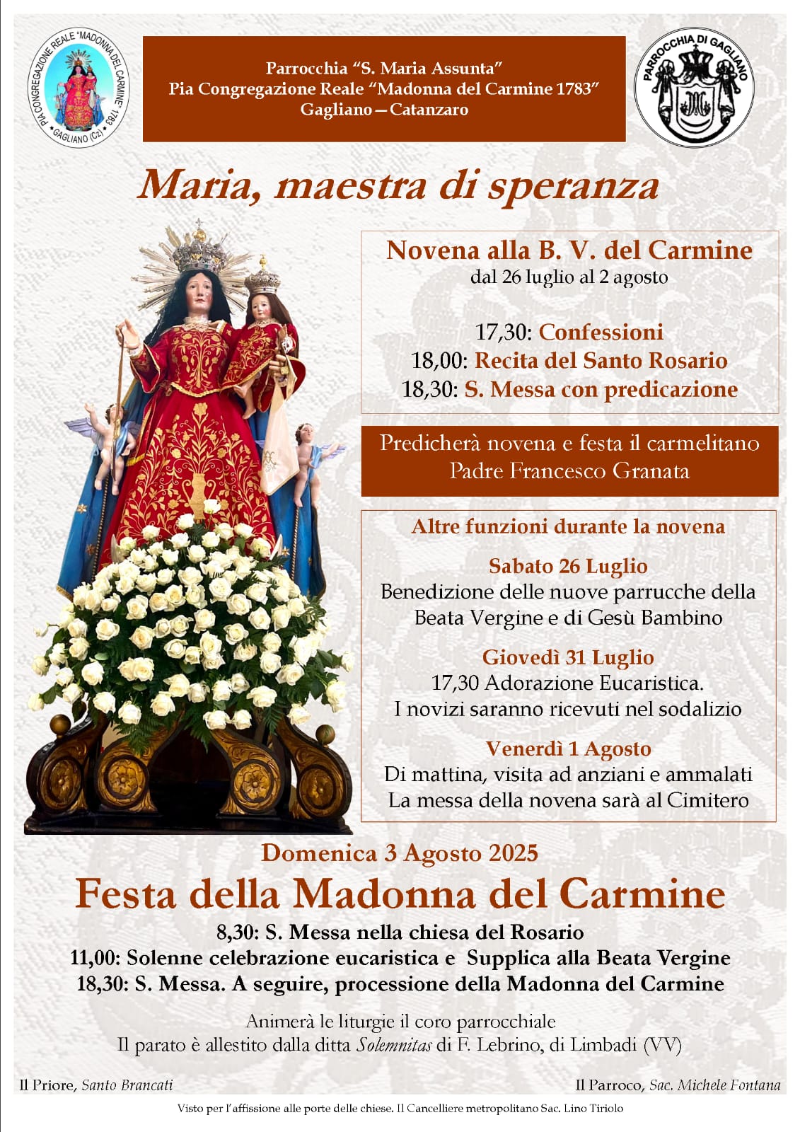 Novena e Festa Madonna del Carmine